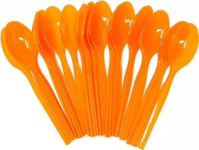 ORANGE SUNKISSED SPOONS 24CT