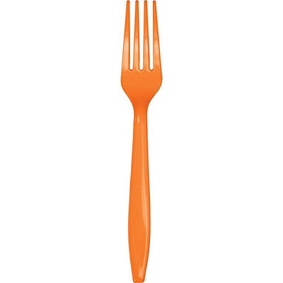 ORANGE SUNKISSED FORKS 24CT