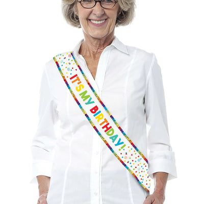 SASH FABRIC BDAY CELEBRATION