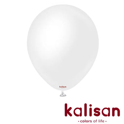 Kalisan Balloons 18” Standard Snow White 3ct