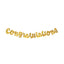 Congratulations Gold Banner 3.5ft