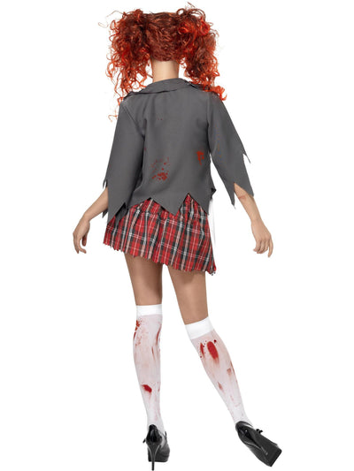 Zombie Schoolgirl Adult Woman Costume