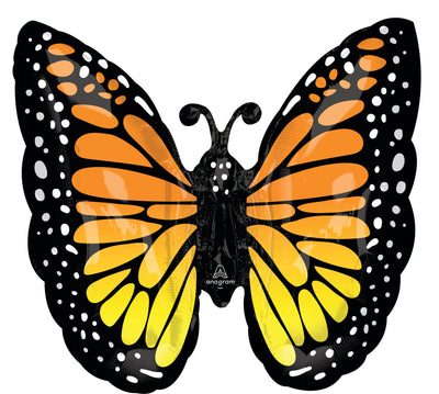 Monarch Butterfly Glow SuperShape 25"