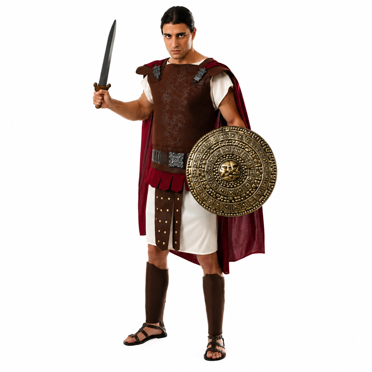 Roman Century Soldier Adult Men Costume Standard One Size (44)