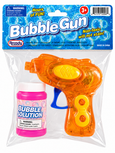 Colorful Bubble Gun with Bubble Solution