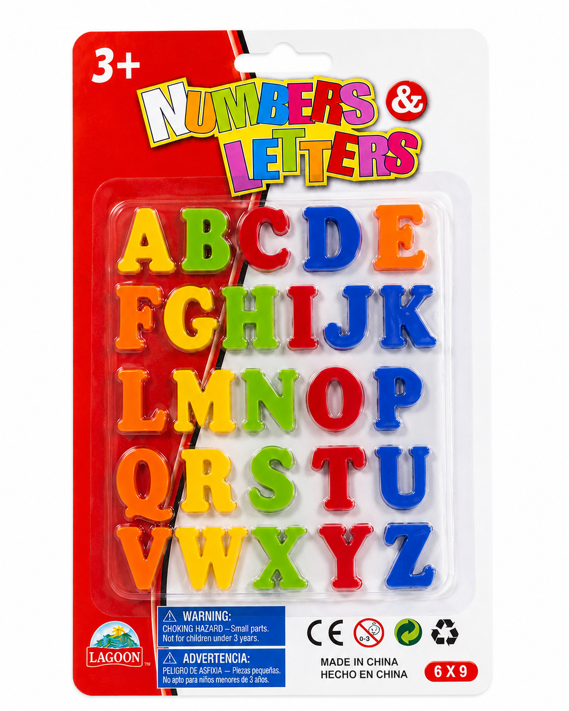Colorful Letters with Magnets