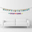 Stitch Customizable Happy Birthday Banner 10.7ft