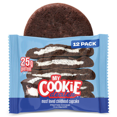 My Cookie Dealer Most Loved Childhood Cupcake Protein Cookie 2.2oz