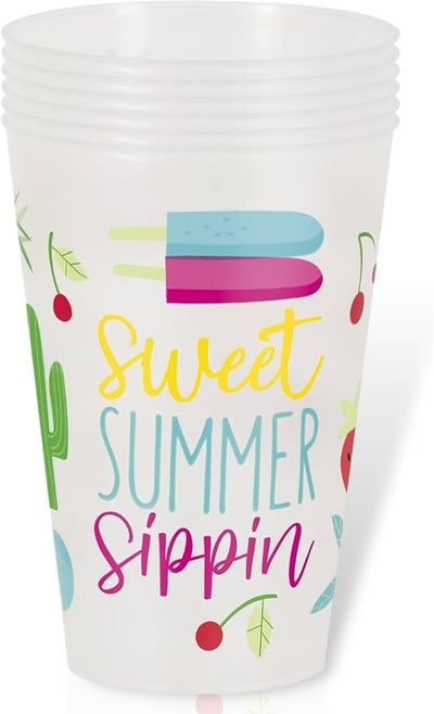 Sweet Summer Plastic 6ct 16 oz