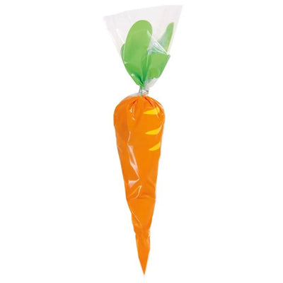 CARROT CONE SHAPED CELLO BAGS (20u)