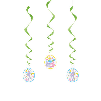Easter Swirl Decorations