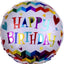 Globos Happy Birthday 18” Foil Standard
