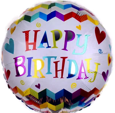 Globos Happy Birthday 18” Foil Standard