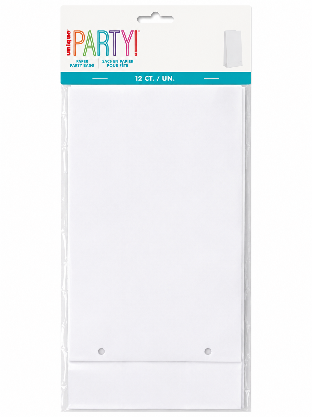 Paper Bags White 12ct