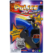 Police Gun and Holster Set Toy (x1u)