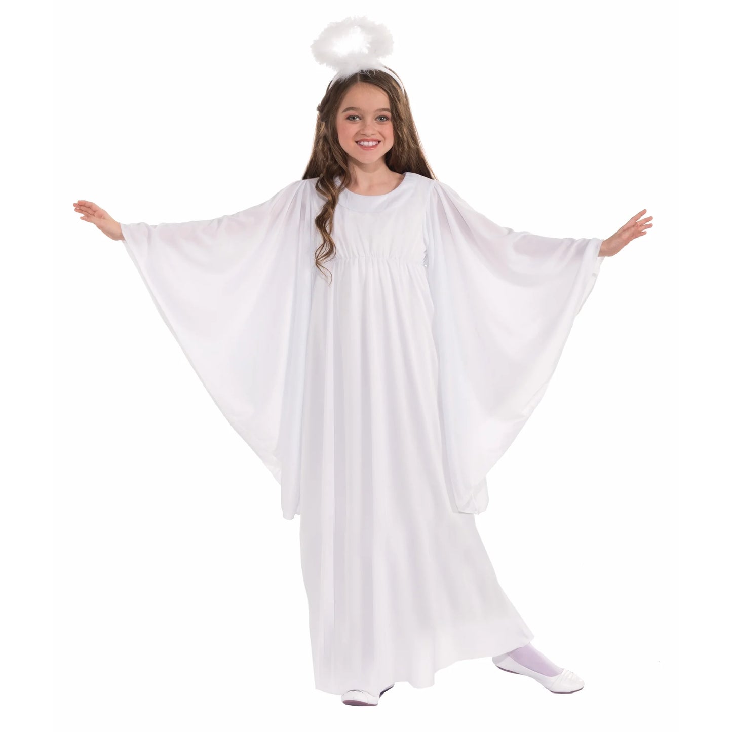 White Angel Kids Girl Costume