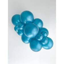 Tuftex 11” Metallic Teal Latex Balloon (x100u)