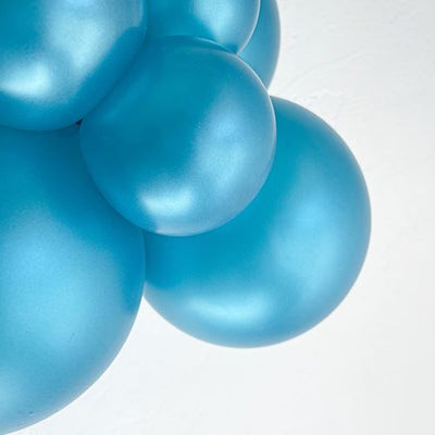 Tuftex 11” Metallic Teal Latex Balloon (x100u)