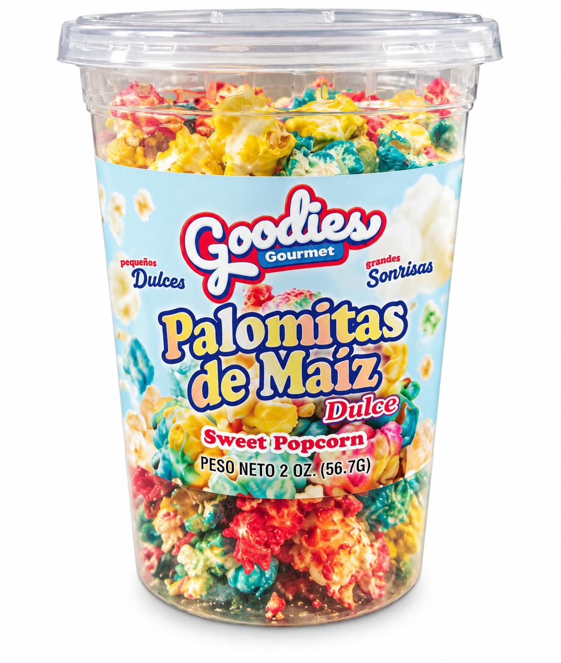 Goodies Colorful Sweet Popcorn 2oz