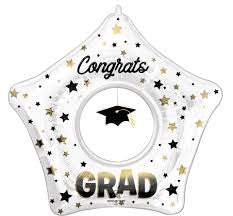 Grad Cap “Congrats Grad” Large Shape Foil Balloon