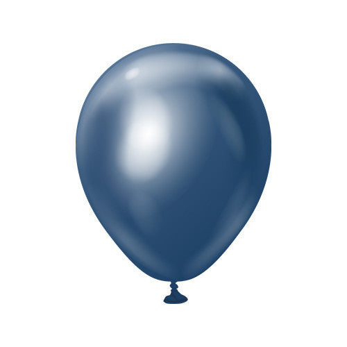 Kalisan 5” Mirror Navy Balloon Latex (50pcs)