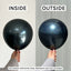 Kalisan 5” Mirror Navy Balloon Latex (50pcs)