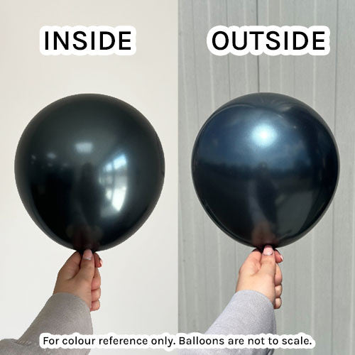 Kalisan 5” Mirror Navy Balloon Latex (50pcs)