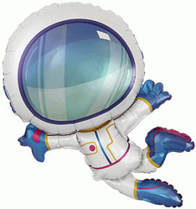38” Astronaut SuperShape Foil Balloon