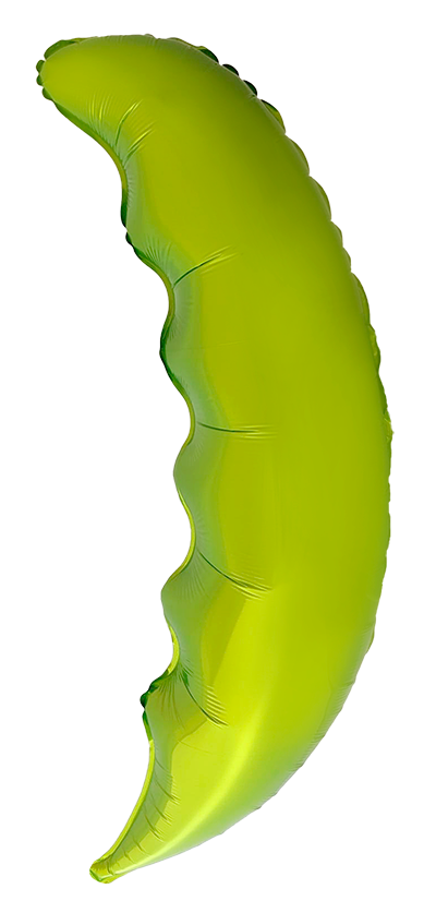 38” Lime Green Palm Foil Balloon