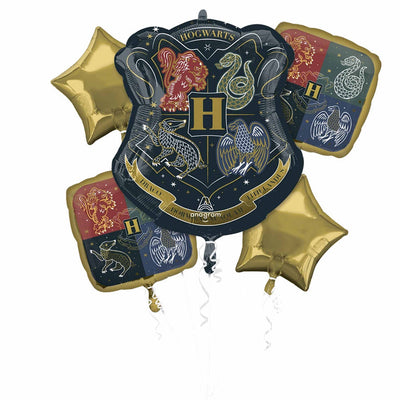 Harry Potter All Houses Bouquet Foil Balloon 5pcs