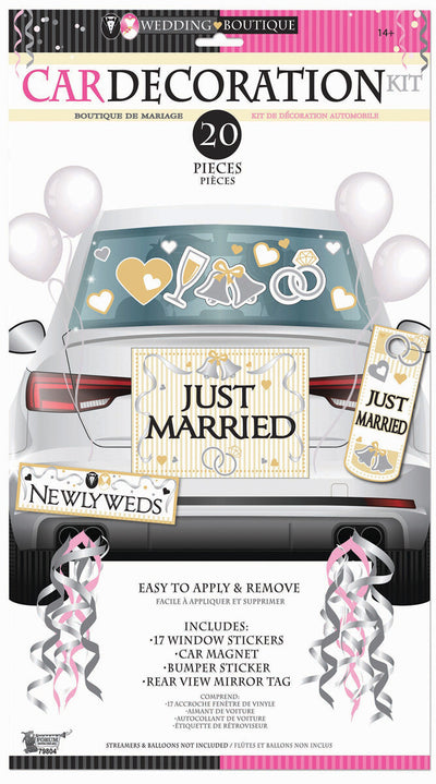 Wedding Car Decoration Kit (20pcs)