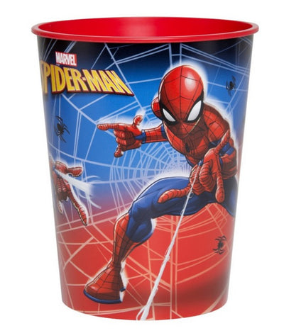 Spiderman Plastic Cup 16oz
