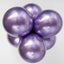 Kalisan 5” Mirror Violet Látex Balloon (50ct)