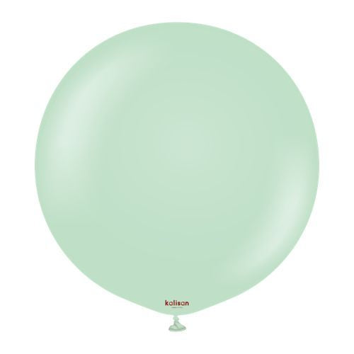 Kalisan 18” Macaron Green Latex Balloon (3ct)