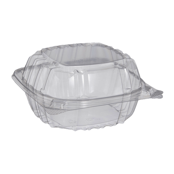 Plastic Hinged Clamshell 5”x5”x3” (x1u)