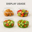 Plastic Hinged Clamshell 6”x6”x3” (x1u)