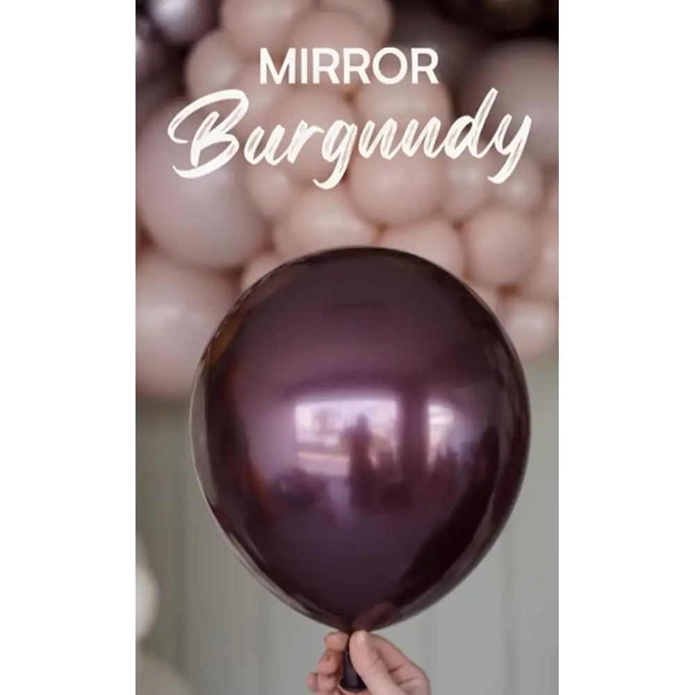 Kalisan 18” Mirror Burgundy (3ct)