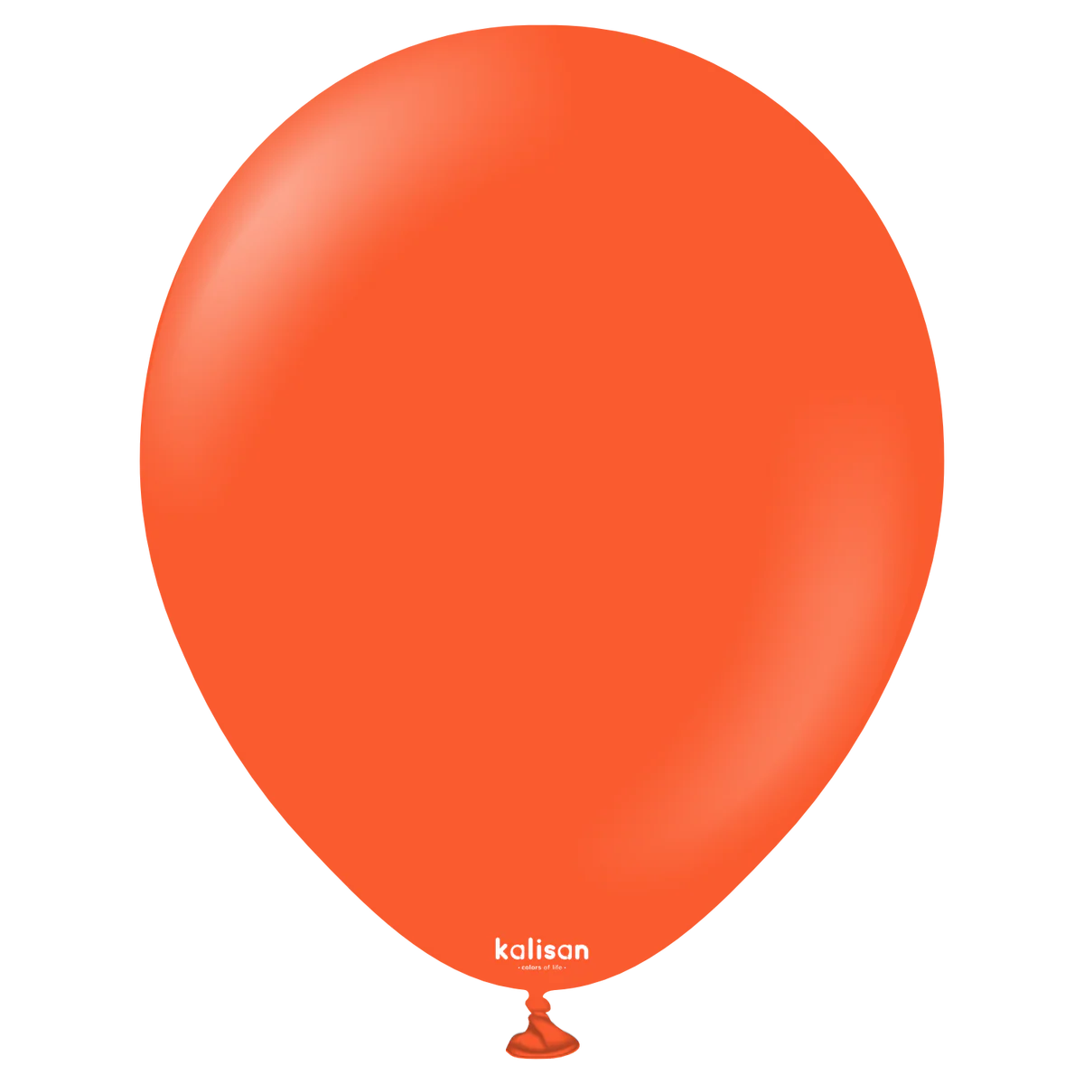 Kalisan 12” Flame Orange Latex Balloon (50pcs)