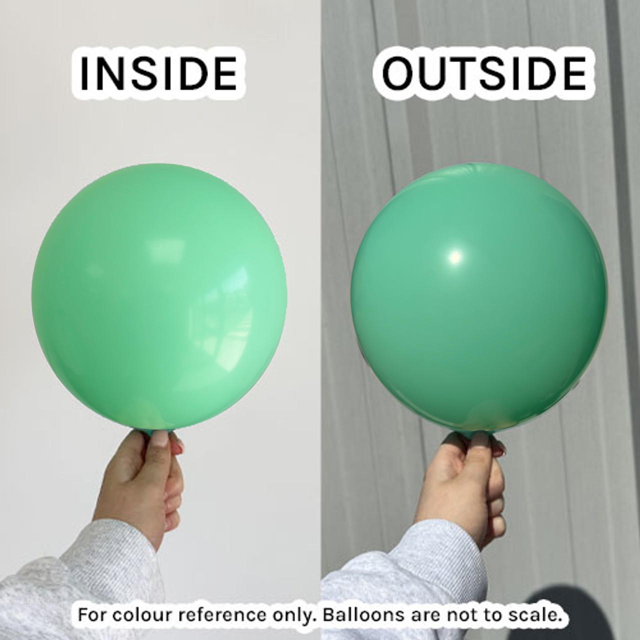 Kalisan 5” Standard Mint Green Latex Balloon (50pcs)