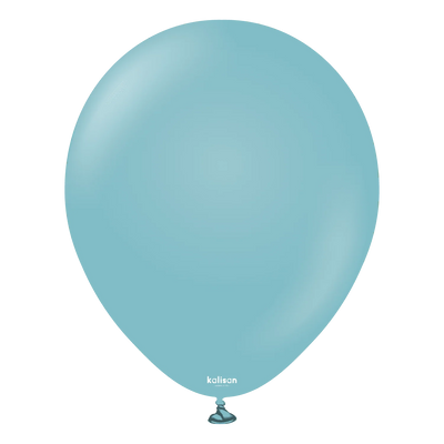 Kalisan 12” Retro Blue Glass 50ct