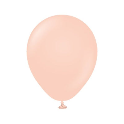 Kalisan 5” Pastel Matte Macaron Salmon 50ct