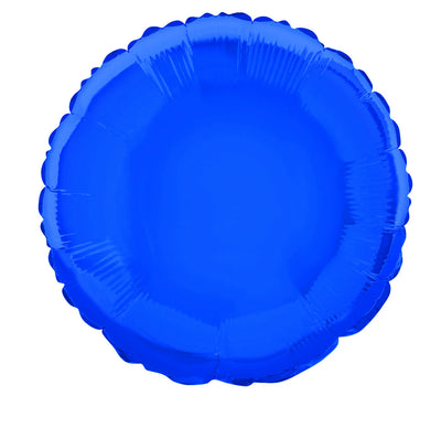 18” Solid Color Round Royal Blue