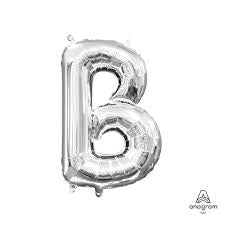 Globo Air Filled B Silver