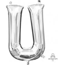 Globo Air Filled U Silver