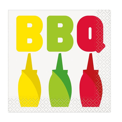 Classic BBQ Beverage Napkins