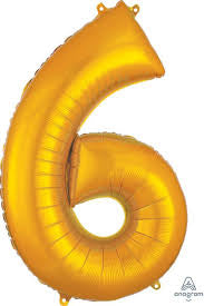 Globo Jumbo  6 GOLD