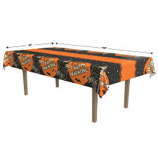 Halloween Tablecover Happy Haunting