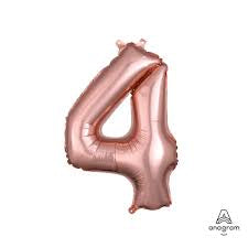 Globo Air Filled #4 Rose G