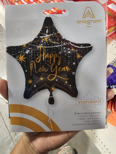 19" HAPPY NEW YEAR (ESTRELLA)