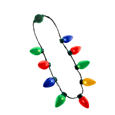 Christmas Bulb Necklace